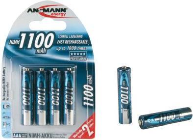 Image du produit Ansmann Type 1100 (4 pcs, AAA, 1050 mAh)