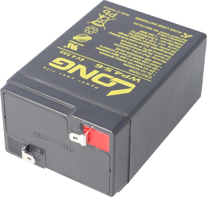 Immagine prodotto Kung Long Batteria WP4.5-6 con contatto a innesto Faston da 4,8 mm (6 V, 4.50 Ah)