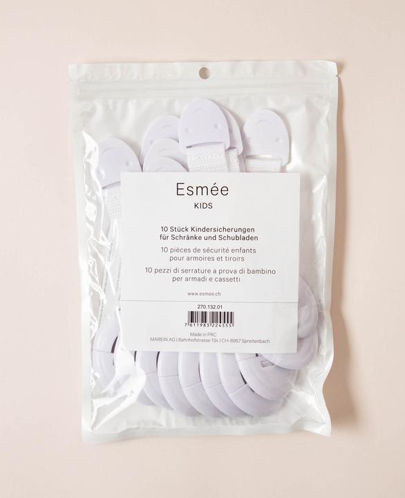 Image du produit Esmée Sécurité enfants universelle, lot de 10 pour armoires et tiroirs