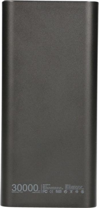 Image du produit Extralink EX.19515 Banque d'alimentation Lithium Polymère (LiPo) Noir (30000 mAh, 22.50 W, 111 Wh)