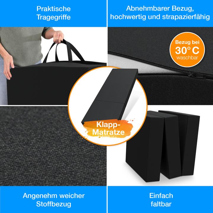 Produktbild Bestschlaf Klappmatratze (90 x 200 cm, Schaumstoffkern)