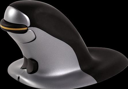 Actual product image Fellowes Penguin Ambidextrous Vertical Mouse (Wireless)