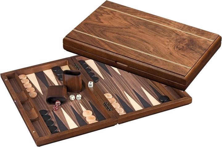 Actual product image Philos Backgammon - Delos (German, French, Italian, English)