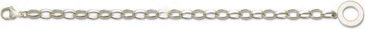 Image du produit Hermex Bracelet de mendicité argenté - 18cm (18 cm, Alliage métallique)