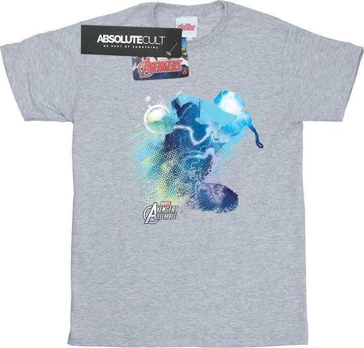 Actual product image Mens Thor Art Burst T-Shirt (M)