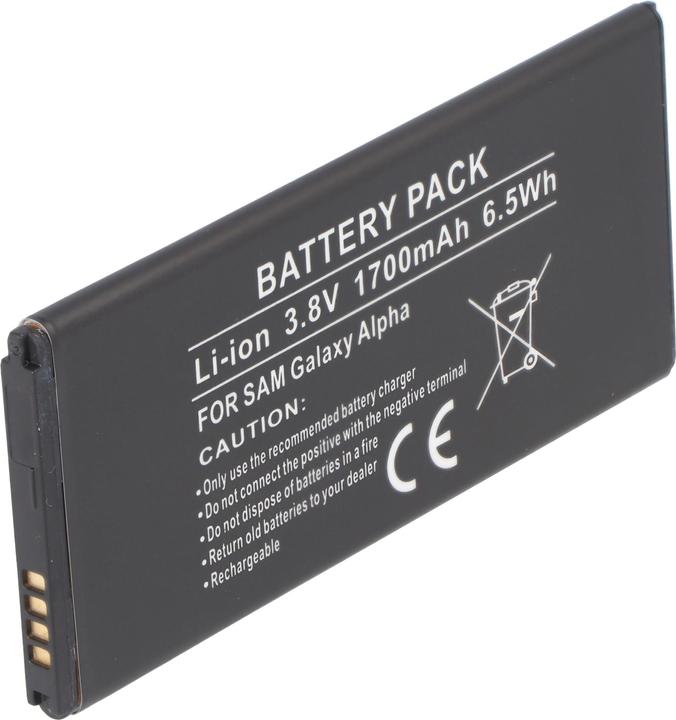 Produktbild AccuCell Akku Galaxy ALPHA EB-BG850G