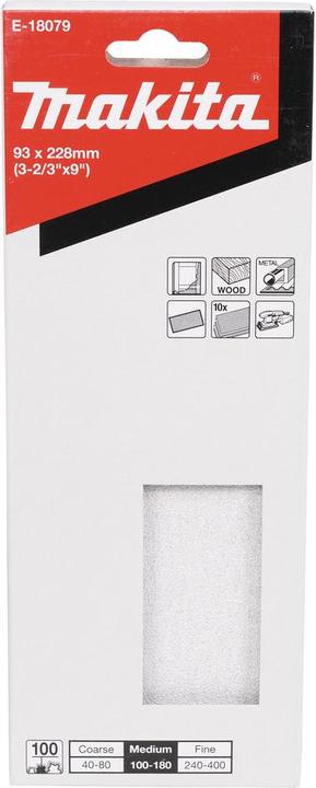 Actual product image Makita Sandpaper 228x93 mm (100)