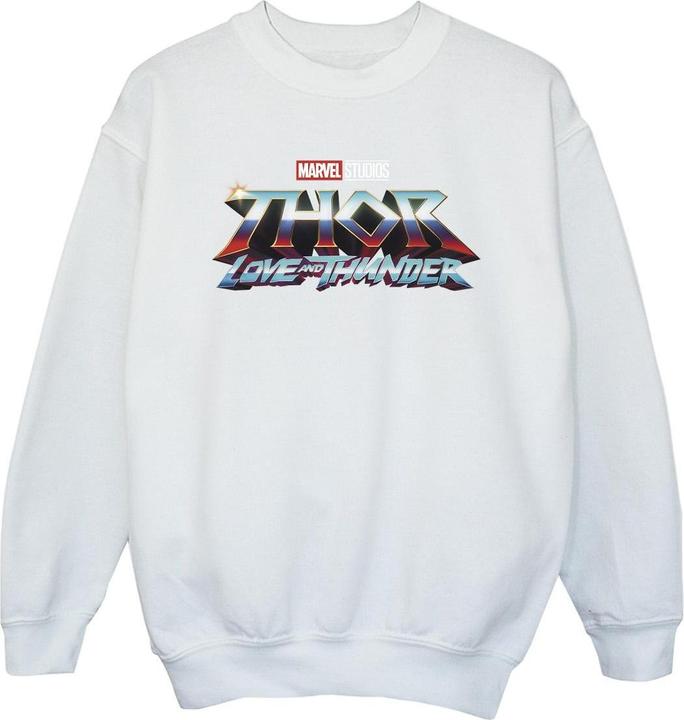 Immagine prodotto Thor Love And Thunder Logo Felpa Ragazze (116)