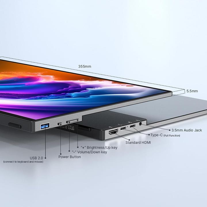 Actual product image Minix SF16T Touch (1920 x 1200 pixels, 16")
