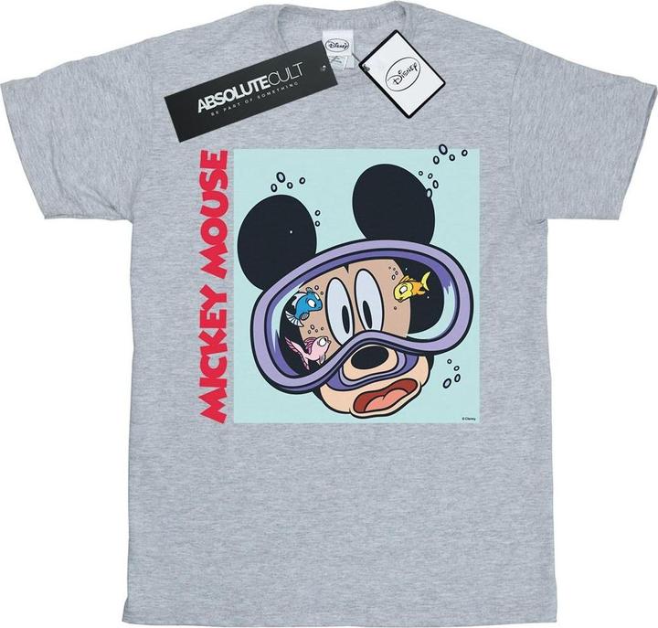 Immagine prodotto Disney Mickey Mouse Under Water Maglietta Ampia Donna (L)