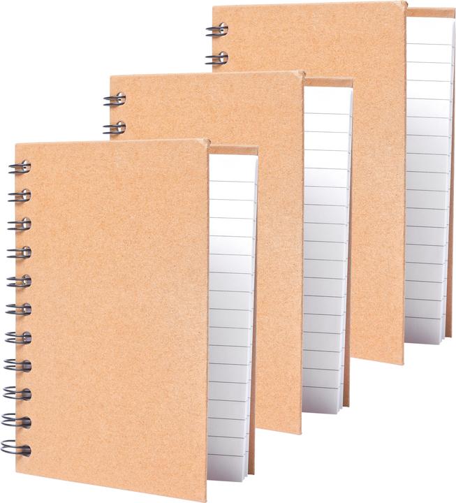 Produktbild VBS XXL 3er-Pack Fotoalbum KRAFTPAPIER mit weissen Seiten (A6)