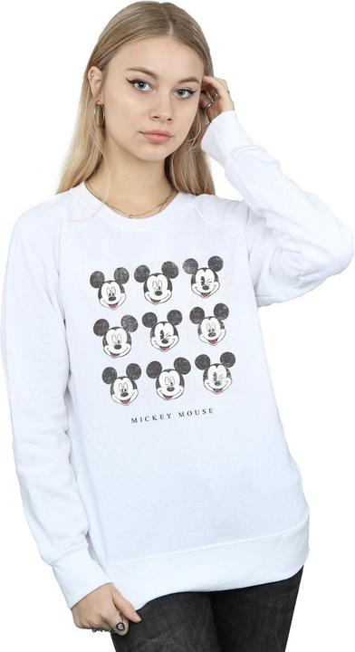 Actual product image Disney Womens/Ladies Mickey Mouse Wink And Smile Sweatshirt (M)