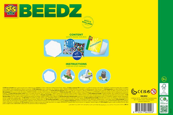 Actual product image Ses Beedz Dino World 2100 pieces