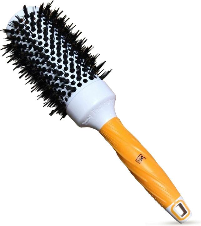 Immagine prodotto Gk Hair Global Keratin Spazzola professionale termica extra arancione rotonda 43 mm per