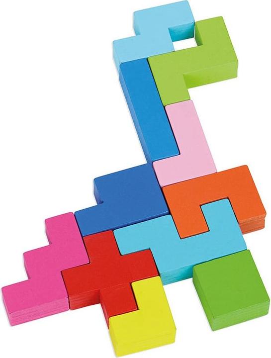 Produktbild Vilac Astublok Tetris Legespiel (Deutsch, Französisch, Italienisch, Englisch)