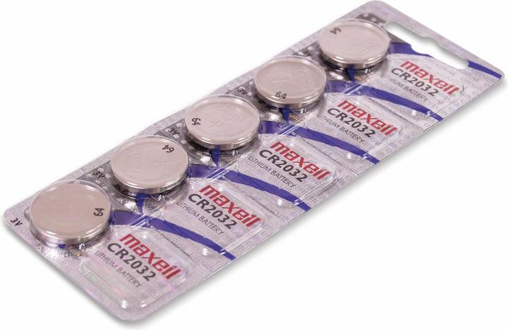 Produktbild Maxell Electronics CR2032 (5 Stk., CR2032, 220 mAh)