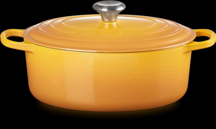 Actual product image Le Creuset Roaster Signature oval 29 cm Nectar (29 cm, Casserole + Stewpot, Cast iron)