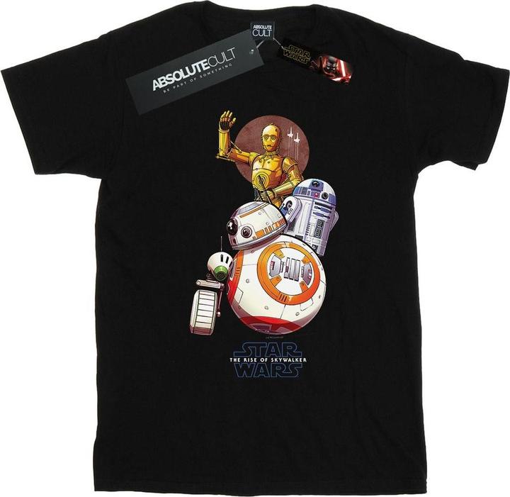 Immagine prodotto Star Wars The Rise Of Skywalker Droids Illustration Maglietta Uomo (M)
