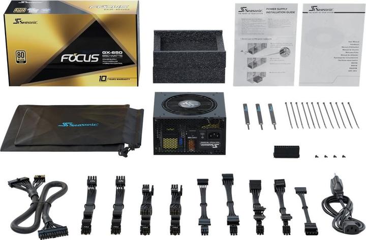 Image du produit Seasonic Focus GX (650 W)
