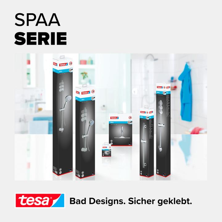 Produktbild tesa SPAA Duschabzieher inkl. Klebelösung ohne Bohren