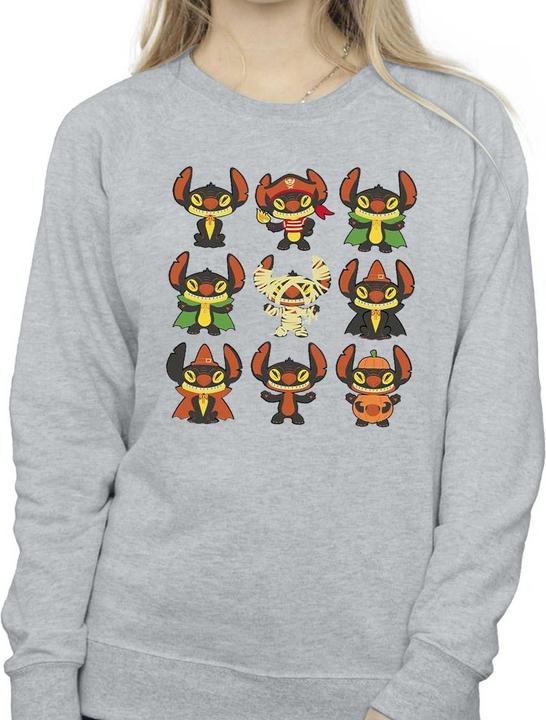 Actual product image Disney Womens/Ladies Lilo & Stitch Halloween Costumes Sweatshirt (XXL)