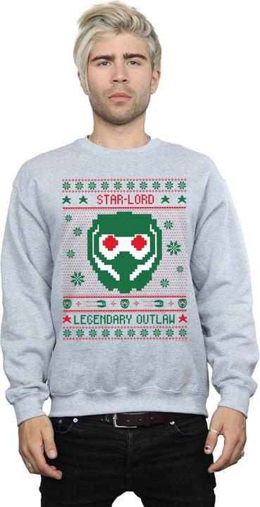 Produktbild Guardians Of The Galaxy Vol. 2 Star Lord Fair Isle Sweatshirt (L)