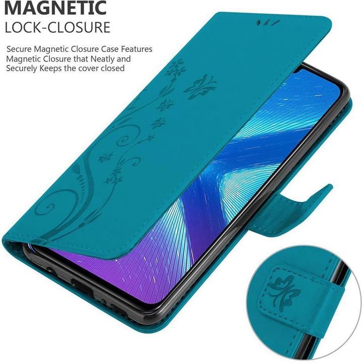 Produktbild Cadorabo Flower Book Cover (Honor 8X)