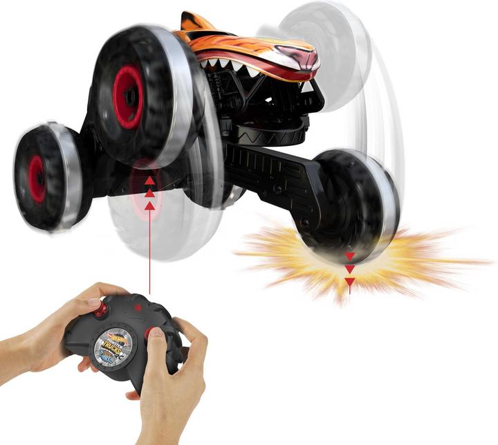 Actual product image Hot Wheels Monster Trucks Tiger Shark