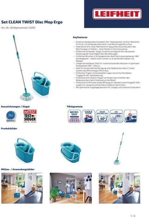 Image du produit Leifheit Clean Twist (1 pcs)