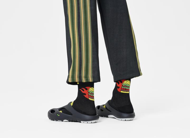 Actual product image Happy Socks Flaming Burger (Single pack, 36 - 40)