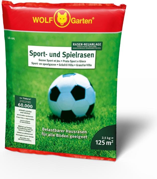 Actual product image Wolf-Garten Sports and play turf (Lawn reseed)