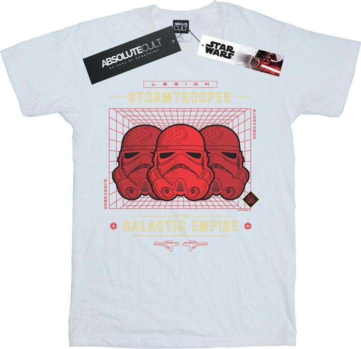Actual product image Star Wars Mens Stormtrooper Legion Grid T-Shirt (L)