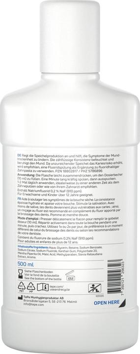 Produktbild TePe Feuchtigkeitsspendende Mundspühlung, milder Apfel-Minzgeschmack (500 ml, Mundspülung)