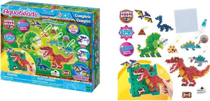 Actual product image Aquabeads Dinosaur craft set