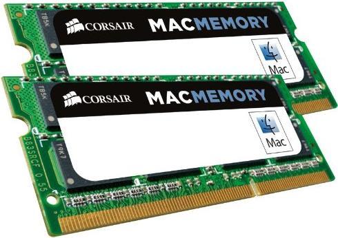Produktbild Corsair Mac Memory (2 x 8GB, 1600 MHz, DDR3L-RAM, SO-DIMM)