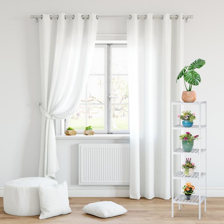 Image du produit Relaxdays Etagère de salle de bain en bambou (34.5 x 33 x 139.5 cm)