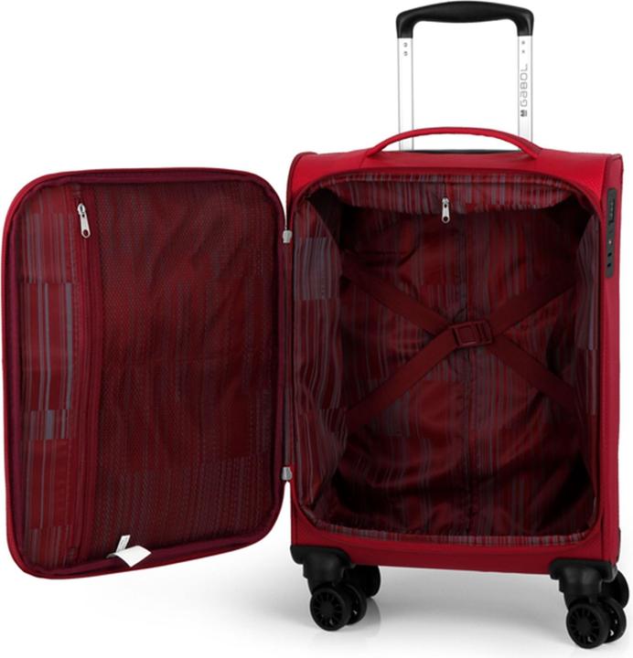 Image du produit Gabol Cloud Ensemble de valises à 4 roulettes 3 pièces avec soufflet extensible (210 l, XL (à partir de 115l))