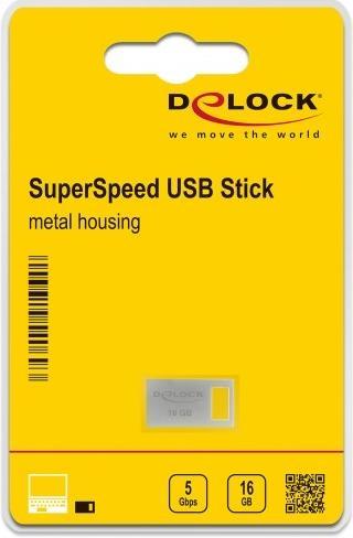 Produktbild Delock USB-Flash-Laufwerk (16 GB, USB-A, USB 3.0)