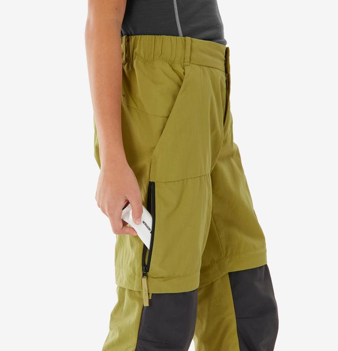 Produktbild Quechua Zip-Off-Hose Kinder Gr. 123–172 Wandern - MH500 khaki (10, 11, 12)