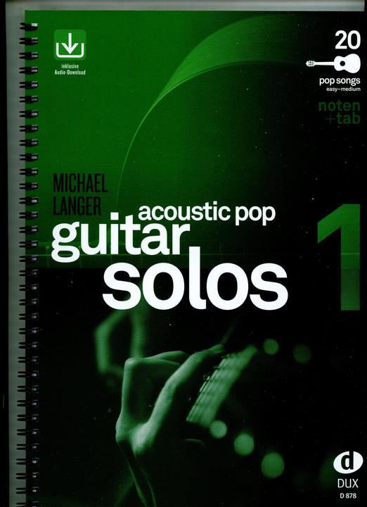 Produktbild Acoustic Pop Guitar Solos 1 (Deutsch, Michael Langer, 2011)