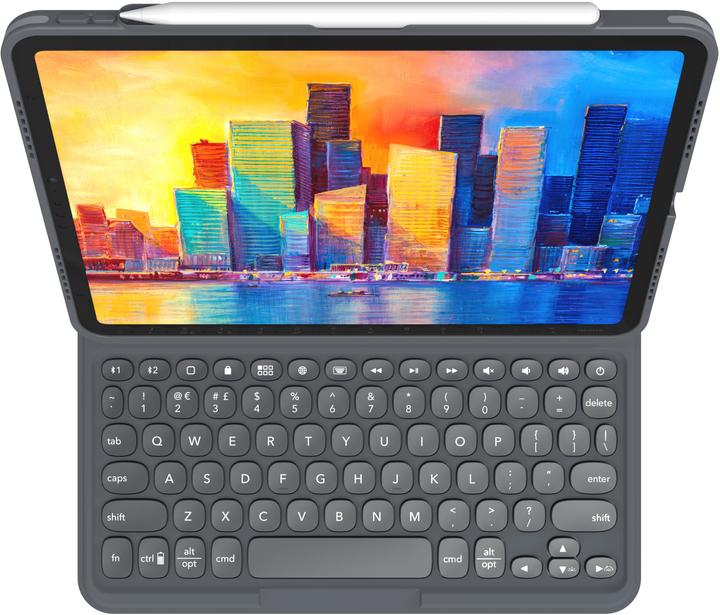 Actual product image Zagg Pro Keys (CH, iPad Pro 11 2018 (1. Gen), iPad Air 2020 (4. Gen), iPad Air 2022 (5th Gen))