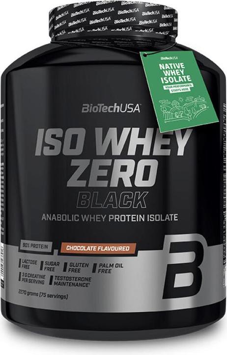 Actual product image Biotech USA Iso Whey Zero Black (Chocolate, 1 pcs., 2270 g)