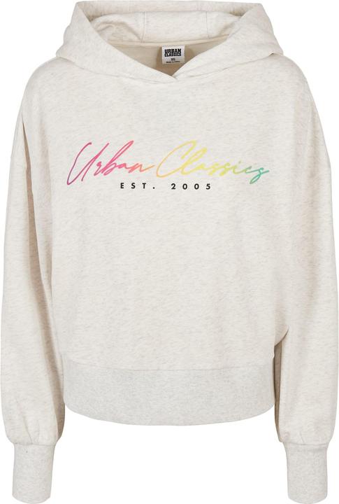 Urban Classics Ladies Oversized Rainbow Hoody