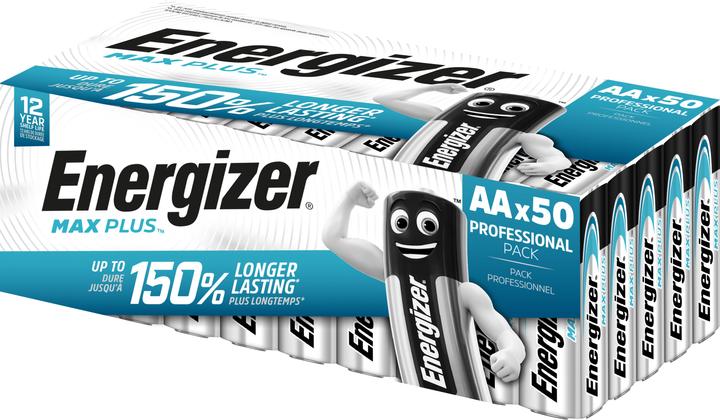 Immagine prodotto Energizer Max Plus (50 pz., AA, 2800 mAh)