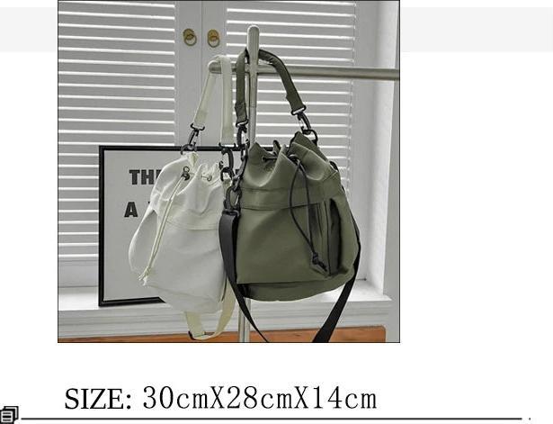 Actual product image Only-Bags.Store Handbags Waterproof Nylon Shoulder Bags Large Capacity Crossbody Bag Portable