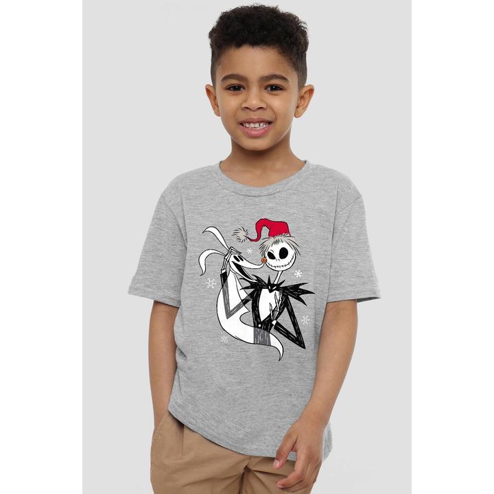 Actual product image The Nightmare Before Christmas Childrens/Kids Jack Skellington T-Shirt (128)