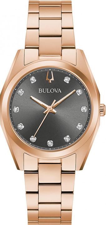 Bulova 97P156 Surveyor Diamond Ladies 31mm 3ATM (Orologio da polso analogico, 31 mm)