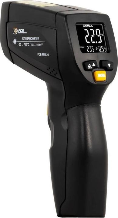Actual product image PCE Instruments PCE-MIR 20 infrared thermometer optics 12:1 -50 - 760 °C