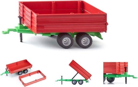 Actual product image Siku 2881 Tandemachsanhänger