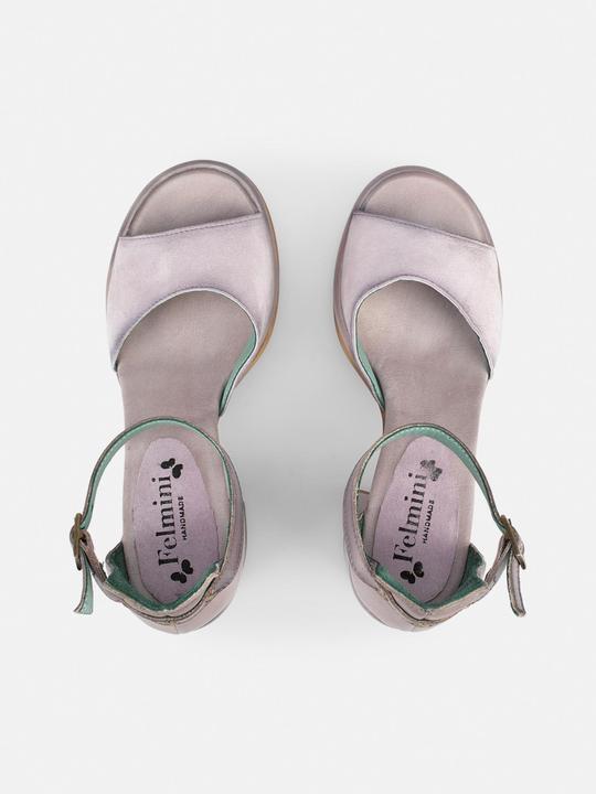 Actual product image Felmini Stefanny D797, a heeled sandal that effortlessly combines textures for a chic statement. (39)